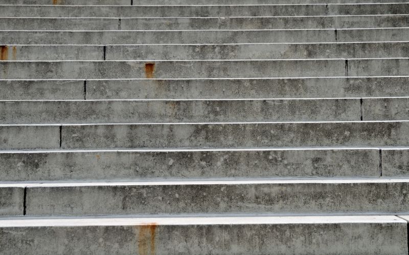 Products For Concrete Stairs Installations in use